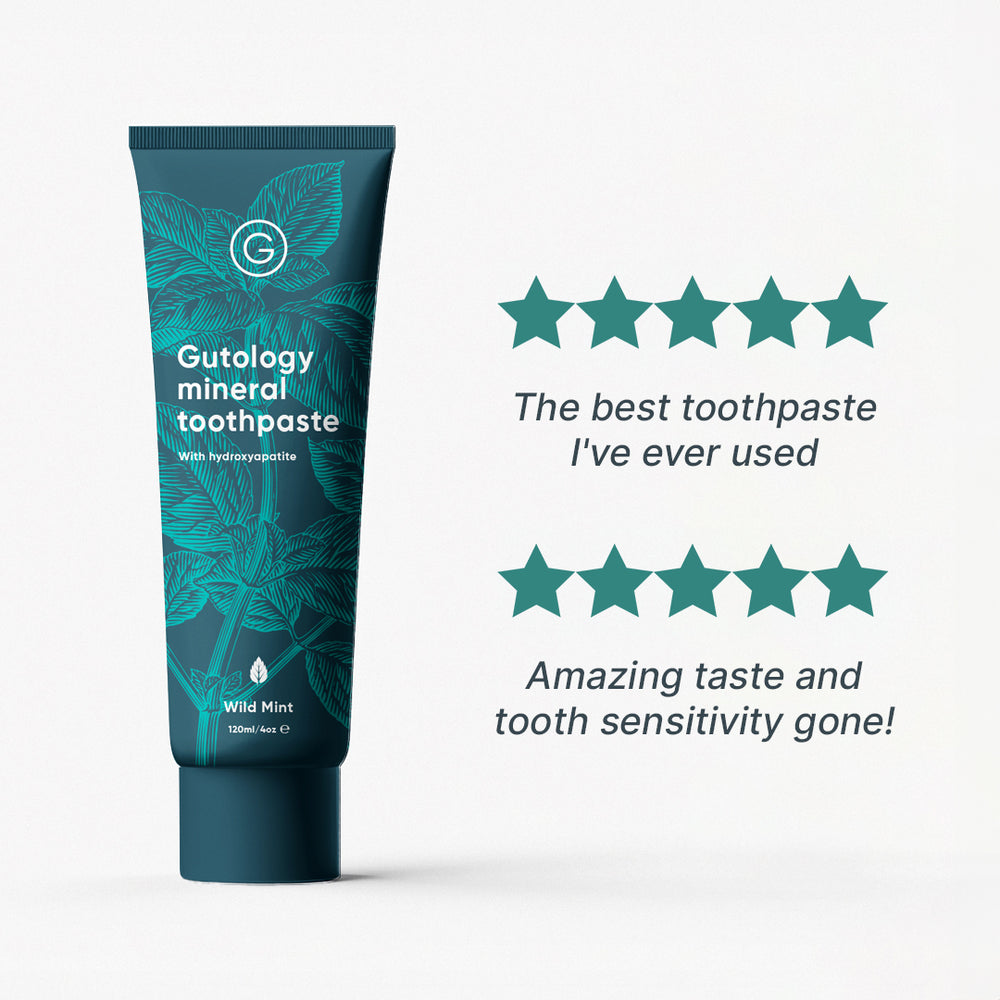 Gutology Hydroxyapatite Toothpaste - 90 Day Plan