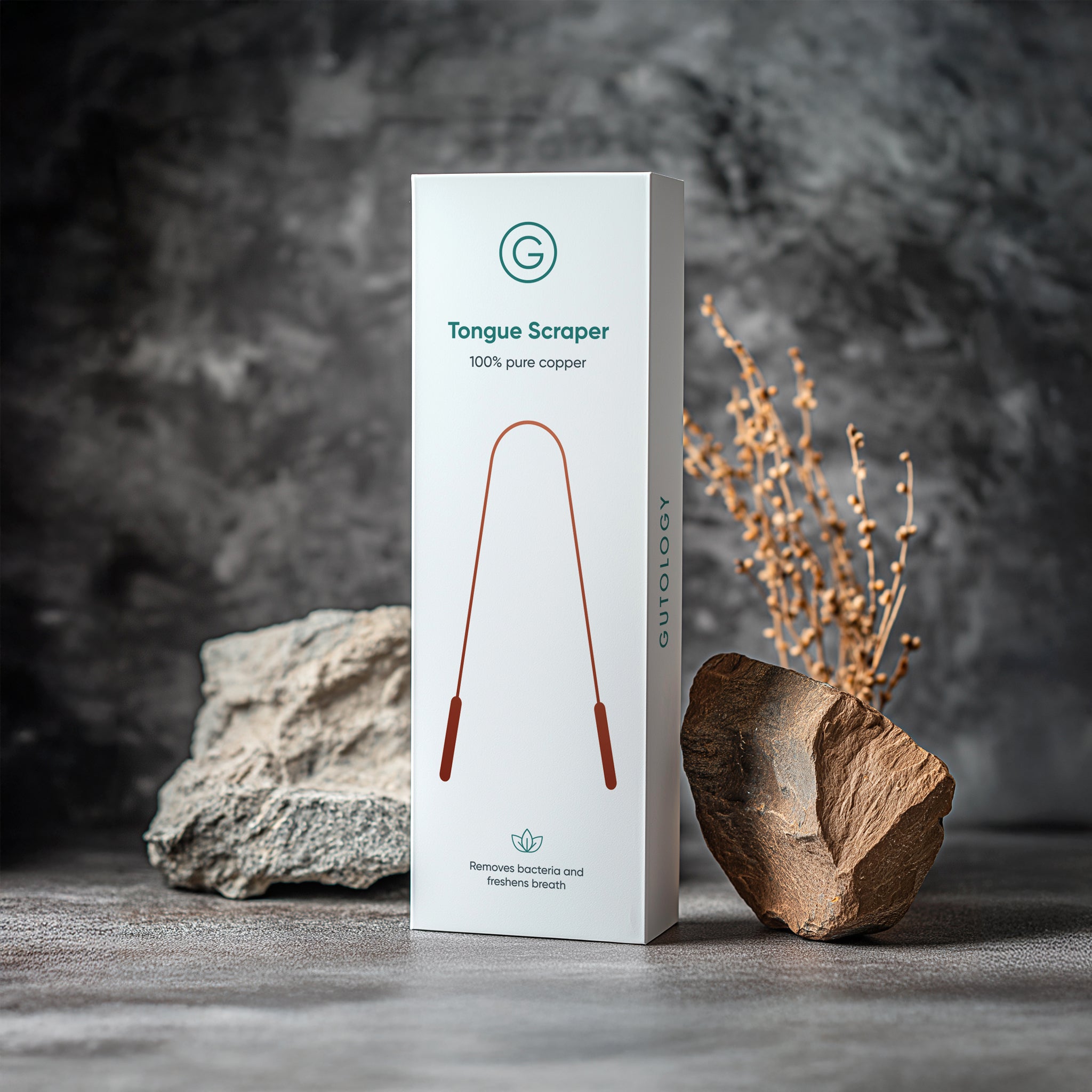 Copper Tooth Scraper Tongue Scraper (100% Pure Copper) – Gutology