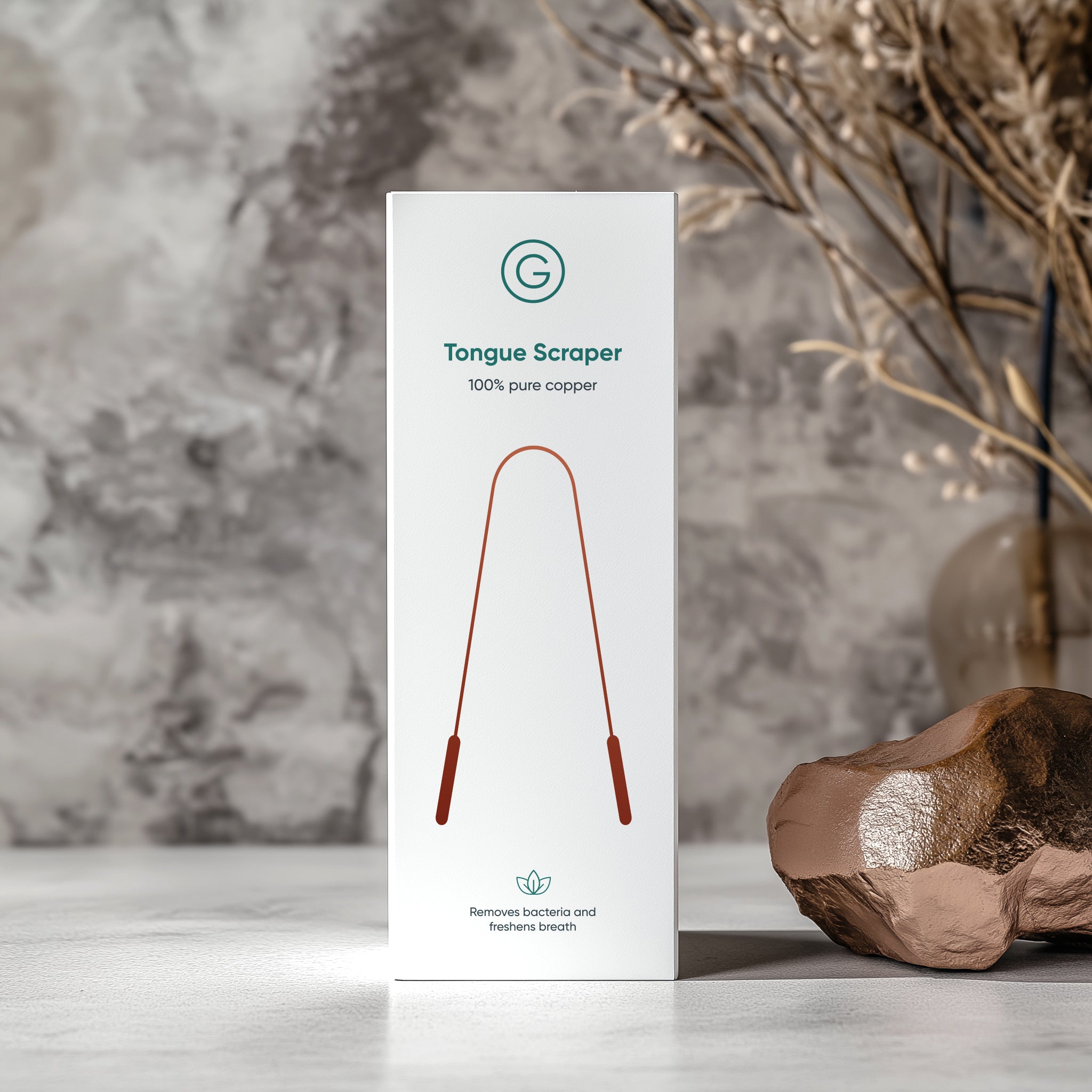 Copper Tooth Scraper Tongue Scraper (100% Pure Copper) – Gutology