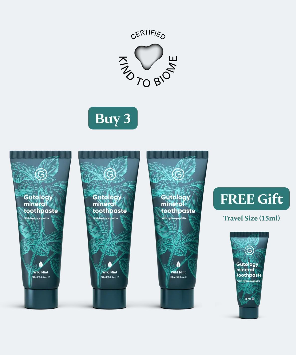 Gutology Oral Biome Toothpaste