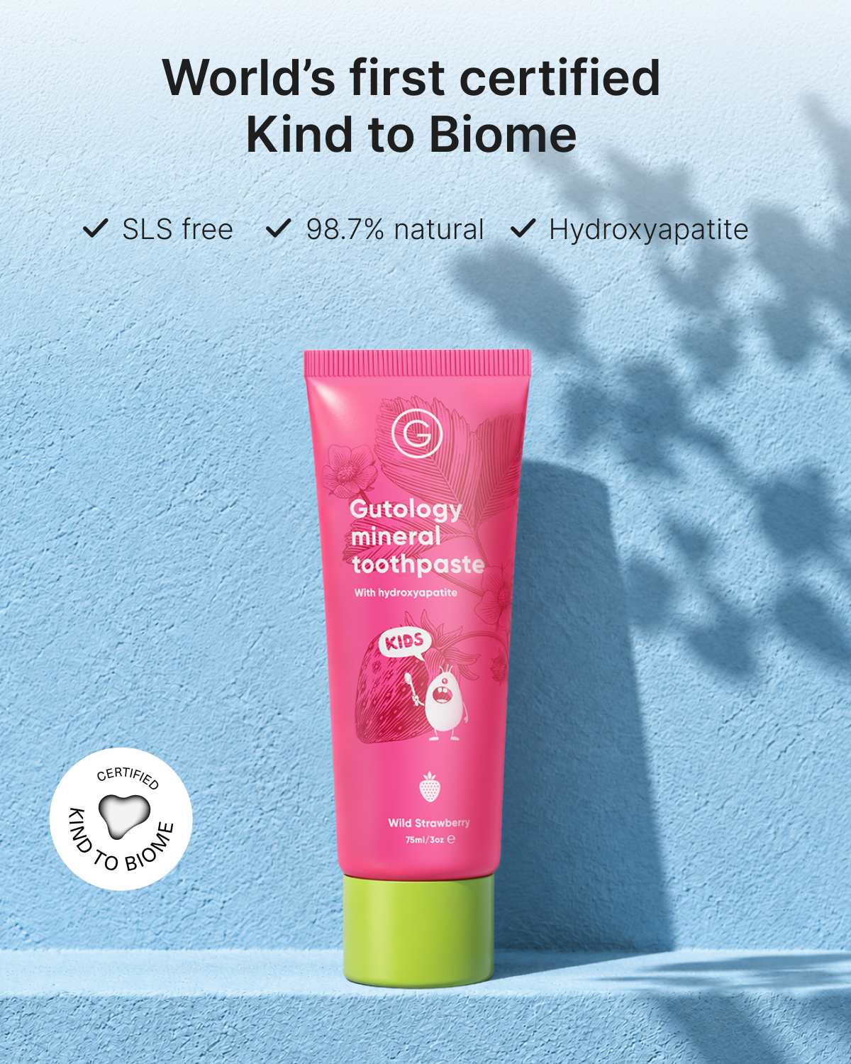 Kids Microbiome-Friendly Hydroxyapatite Toothpaste
