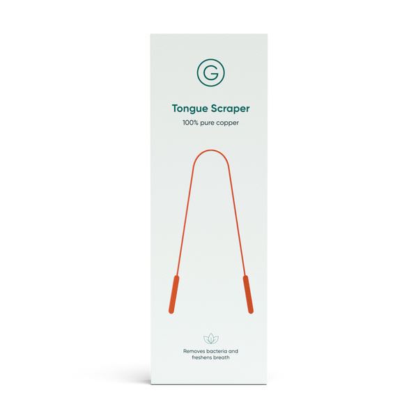 Pure Copper Tongue Scraper